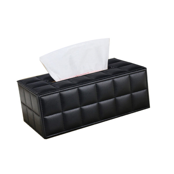 Black Rectangle Waffle Tissue Box,Hotel Supplies Ireland,Leather Tissue Box,Tissue Box,Stylish Tissue Box,Hotel Tissue Box,Waffle Tissue Box